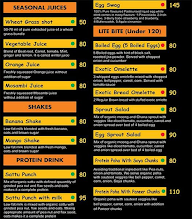 Fitbuddy's Cafe menu 1