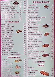 Lake View Food Court menu 2