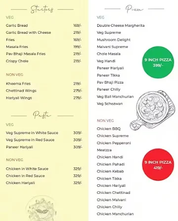 Grand Asian Cuisine menu 