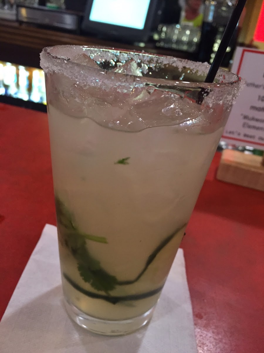 Cilantro Cucumber Margarita