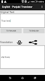 English - Punjabi Translator