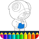 Cover Image of Download Coloring Book for Brawl bs Stars Color Pages 🌵 1.1 APK