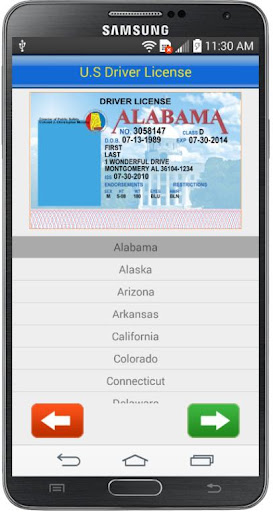 Drivers License Generator California