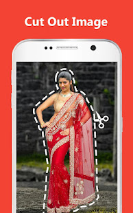Women Fashion Saree Photo Montage - Photo Editor(圖9)-速報App