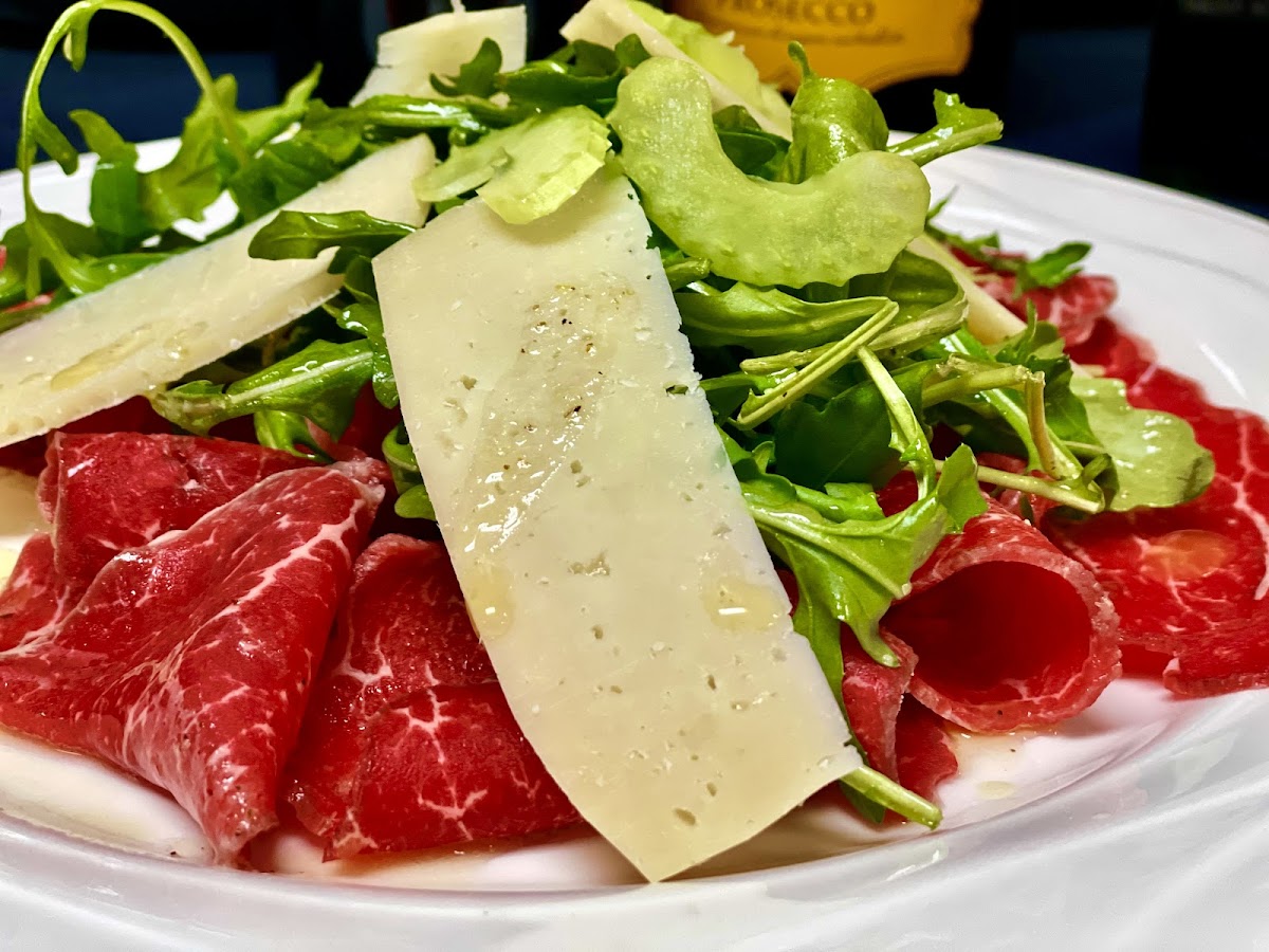 Gluten Free Carpaccio di Manzo