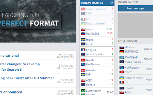 Block HLTV Forum