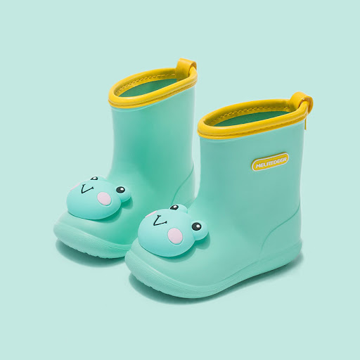 Title 4, Cartoon Cute Childrens Non-slip Rain Boots. Ke...