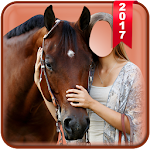 Cover Image of Descargar Horse With Girl Photo Suit 1.2 APK