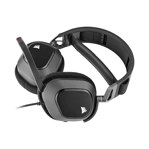 Tai nghe không dây Over-ear Corsair HS80 RGB Carbon (CA-9011235-AP)