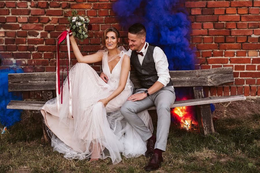 Fotografo di matrimoni Aleksandra Medvey Gruszka (olagruszka). Foto del 29 agosto 2019