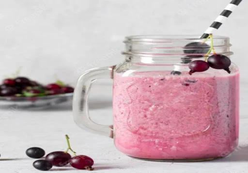 Black Currant Thick Milkshake