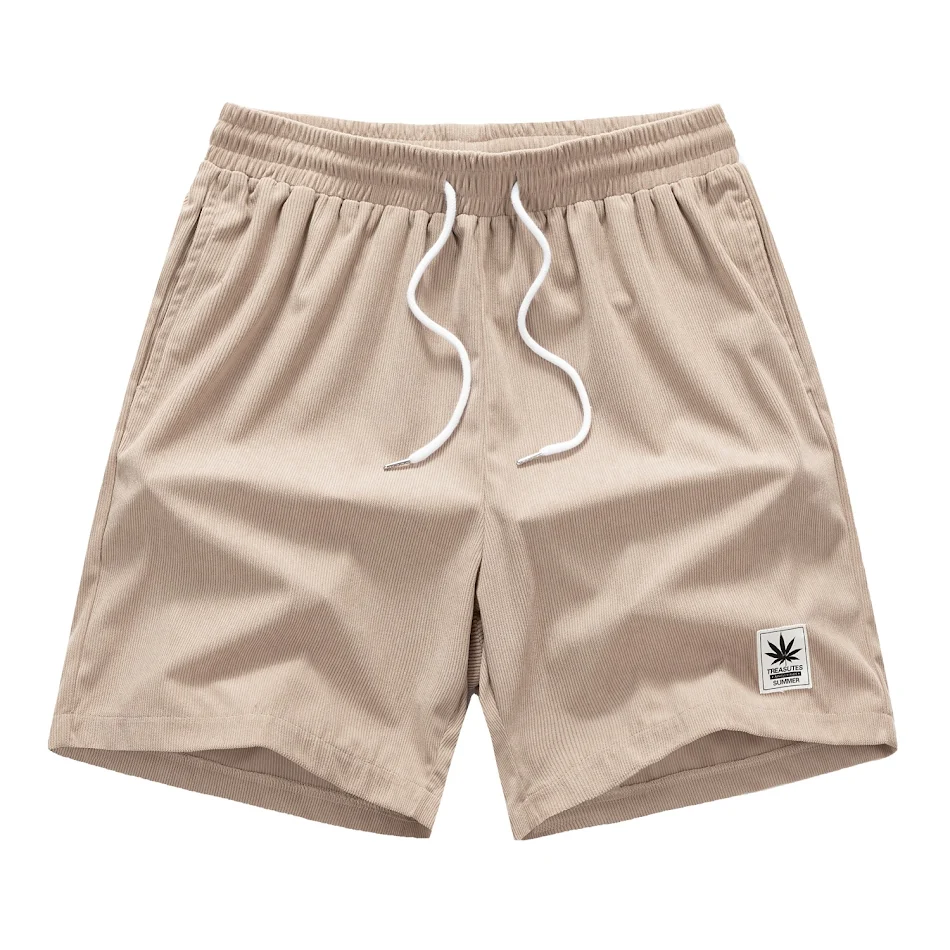 Pantaloncini estivi da uomo con coulisse, taglia europea. Pantaloni sportivi per il tempo libero, comodi e perfetti per l'estate.