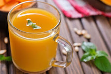 Yellow Pumpkin Ash Gourd Juice