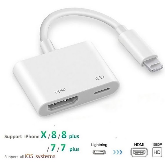 Cáp Chuyển Đổi Lightning Sang Hdmi Full Hd1080P