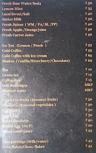 Cafe Americano menu 2