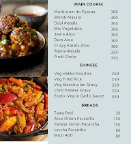 Indian Wok menu 1