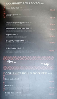 Saiko Sushi House menu 3