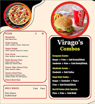 Virago's Cafe menu 3