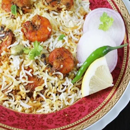 Etti/Prawns Biryani