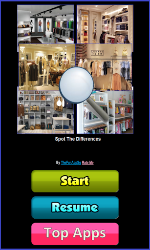 Find Differences - Shops