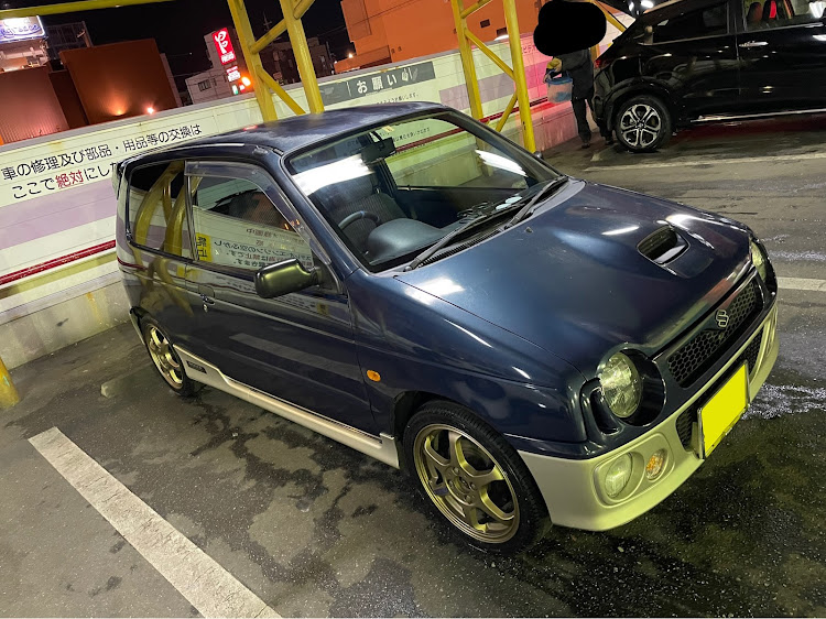 アルトワークスの流し撮り・愛車との思い出・集まりは楽しい・洗車した！・立体駐車場に関するカスタム事例の投稿画像4枚目
