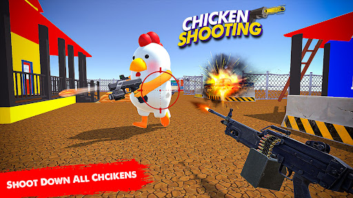 Gun Chicken Shooter War Game