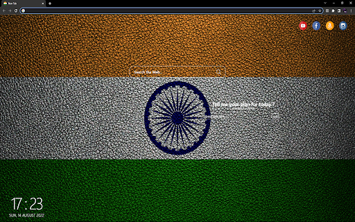 India Wallpaper - New Tab Theme