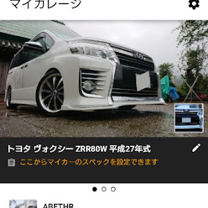 ヴォクシー ZRR80W