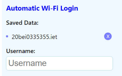 Automatic Wifi Login