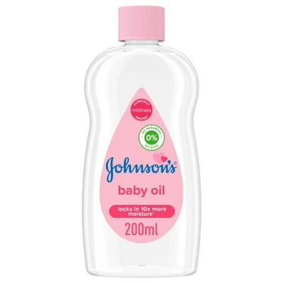 JOHNSON & JOHNSON BABY HAIR OIL 200ML