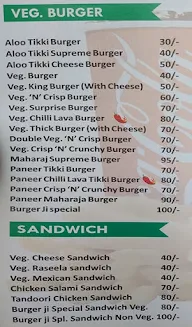 Burger Ji menu 3