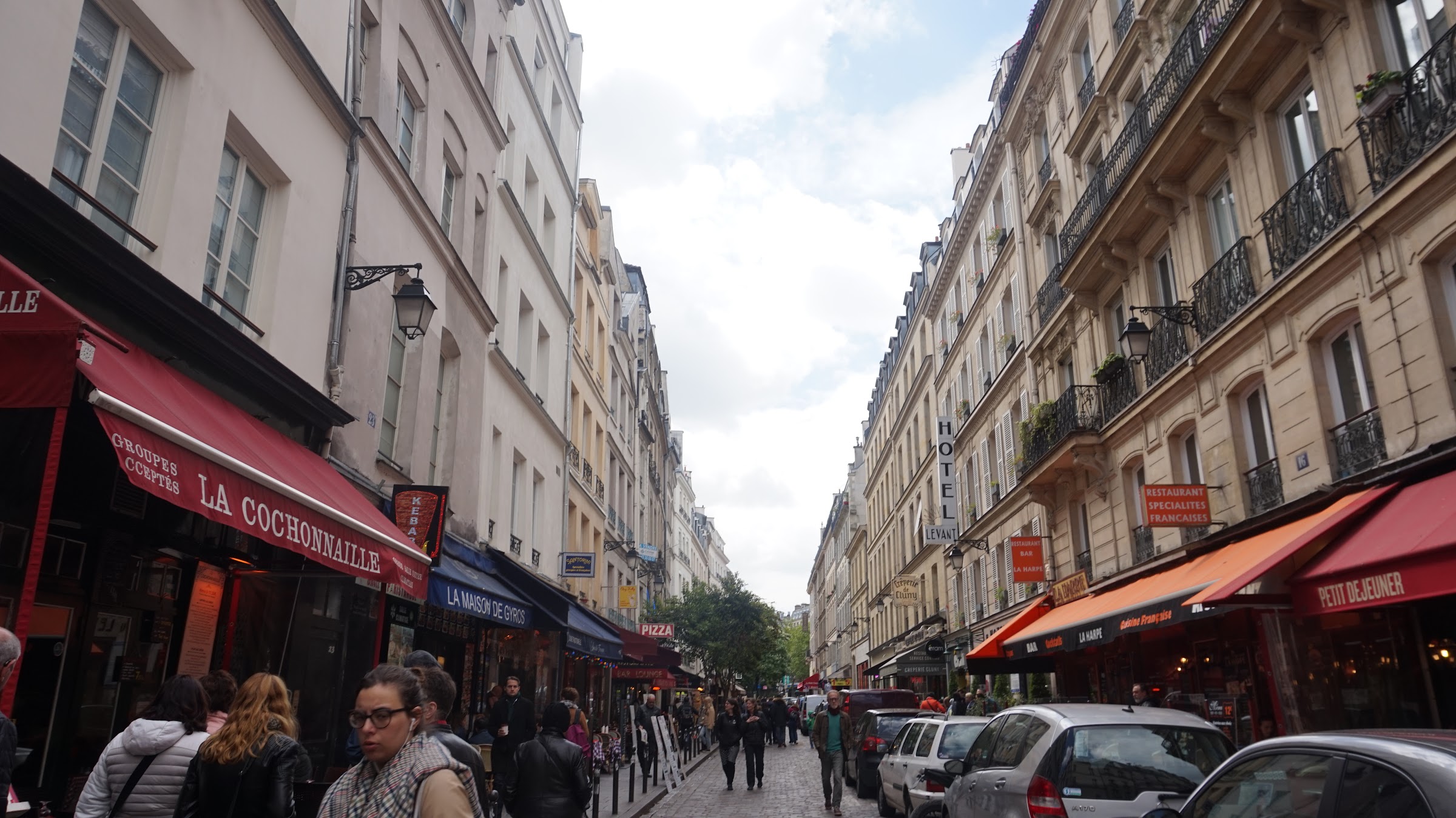 The streets of Paris