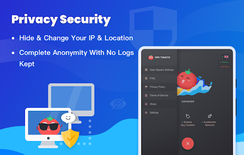 Free VPN Tomato | Fastest Free Hotspot VPN Proxy Apk Mod for Android [Unlimited Coins/Gems] 10