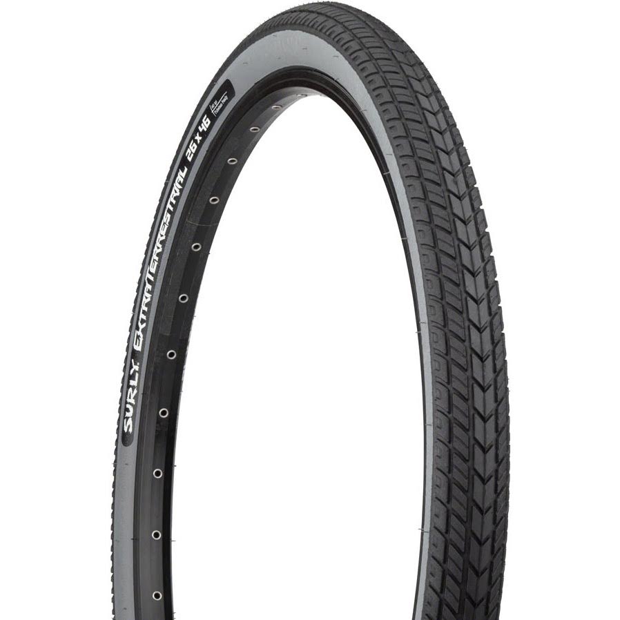 Surly ExtraTerrestrial Tire - 26 x 46c, Tubeless, Black/Slate