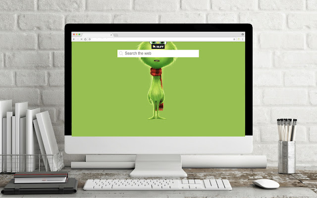 The Grinch New Tab Theme