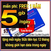 Sim 4G Mobifone 12Fd50/12Mdt50 Trọn Gói 1 Năm, Có Ngay 5Gb 1 Ngày X 12 Tháng, Cam Kết Bảo Hành 1 Năm