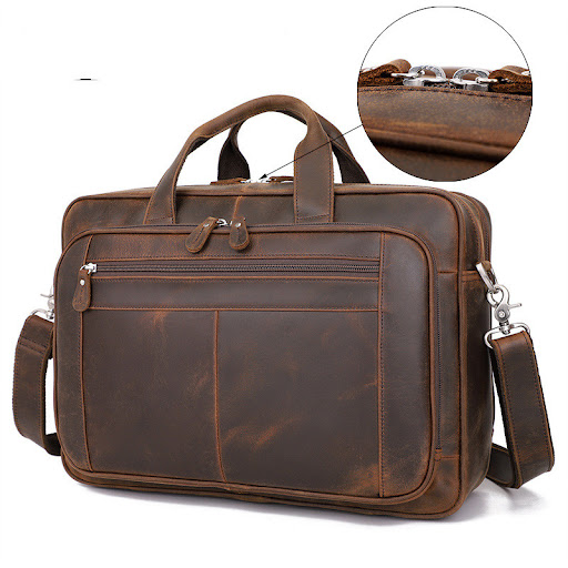 Title 2, Top Quality Brand Briefcase Bag for Men Male Bu...