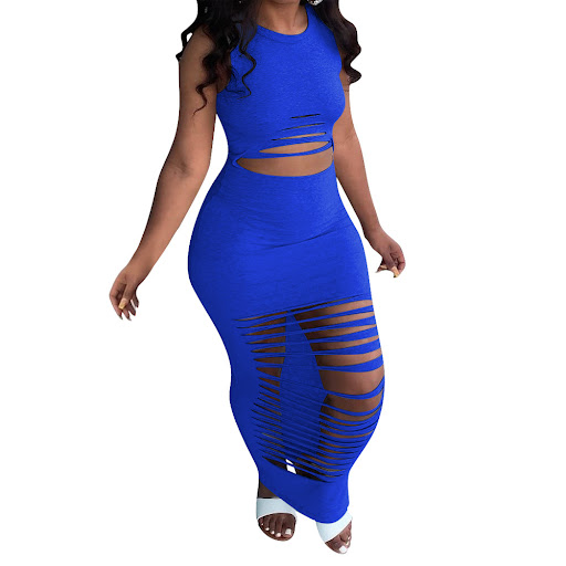 Title 7, Womens Summer Fashion Casual Burnt Dress Light...