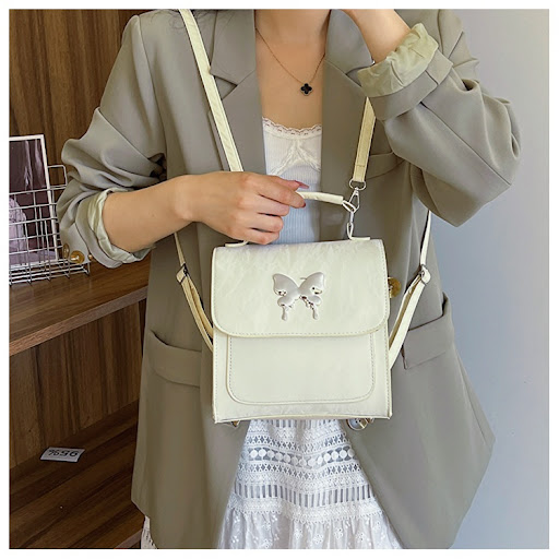 Title 10, Butterfly Handbag Shoulder Casual Small Square ...