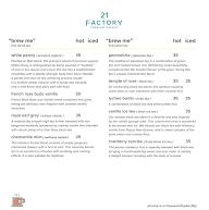 21 Factory menu 8