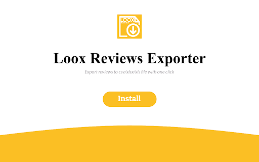 Loox Reviews Exporter