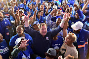 DA leader John Steenhuisen addressed the party’s Western Cape election manifesto launch in Paarl on Saturday. File photo.