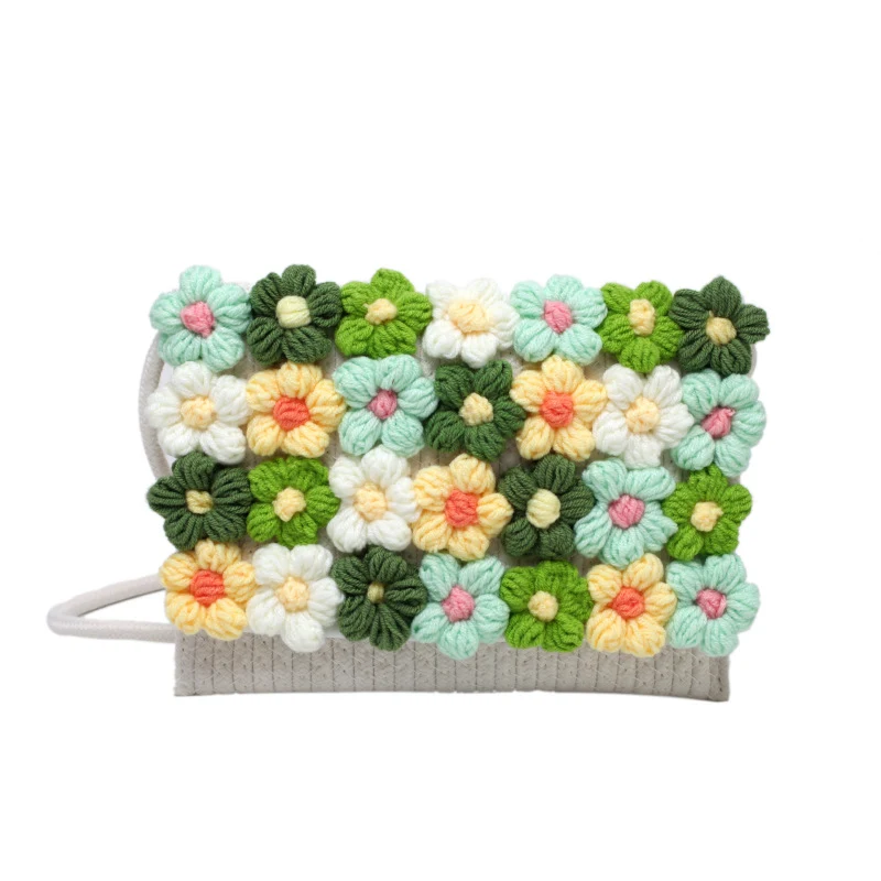 Title 6, Kleine en zoete Wind Flower Fashion Ins vierkan...