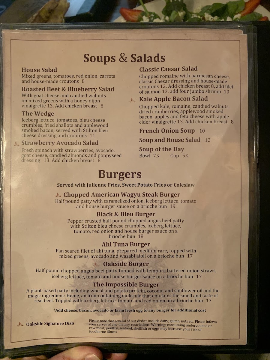 Salads + Burgers lettuce wrapped (may2022)