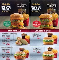 McDonald's menu 1