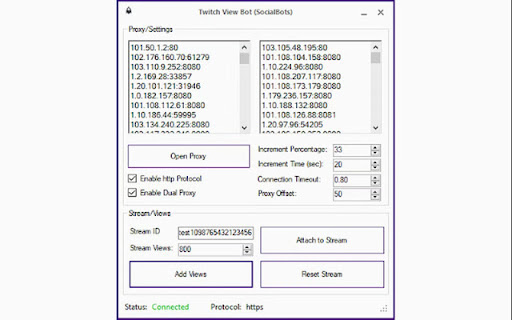 Twitch View Bot