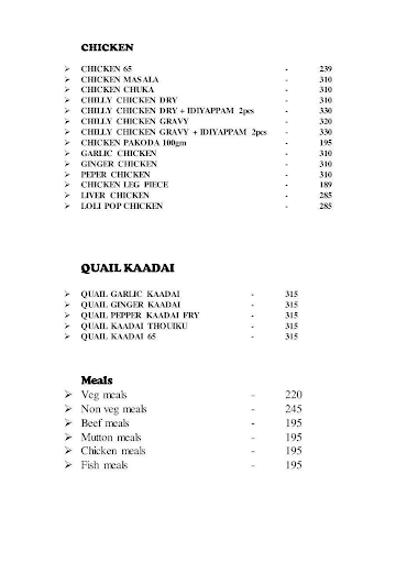 365 Days Biryani Shop menu 