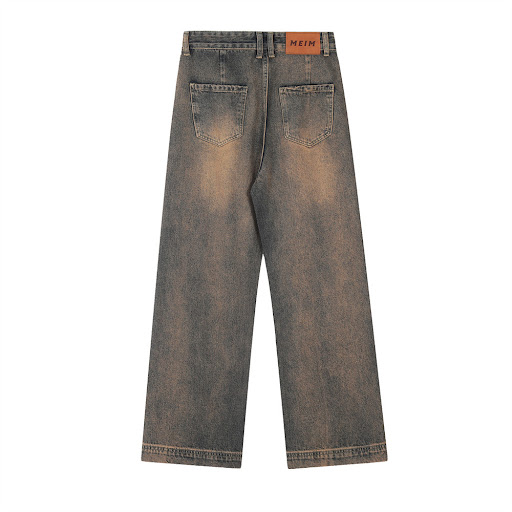 Title 3, Mens Loose Wide Leg Straight Long Pants for Co...