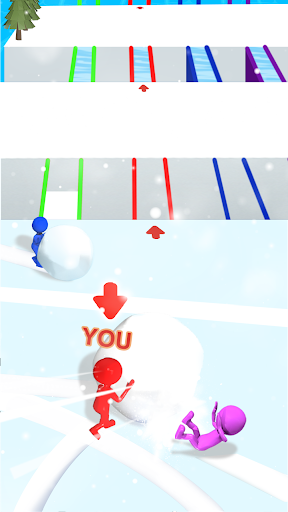 Screenshot Snow Race: Snow Ball.IO