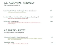 San Gimignano - The Imperial menu 5